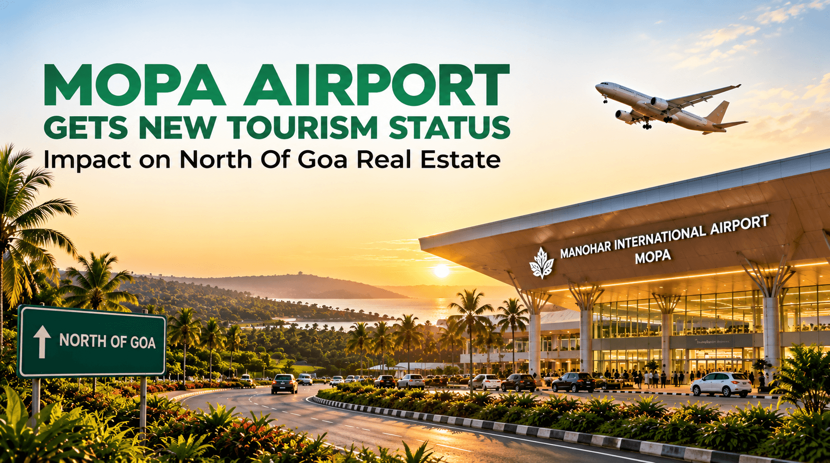 Mopa Airport Gets New Tourism Status: Impact on North Of Goa Real Estate