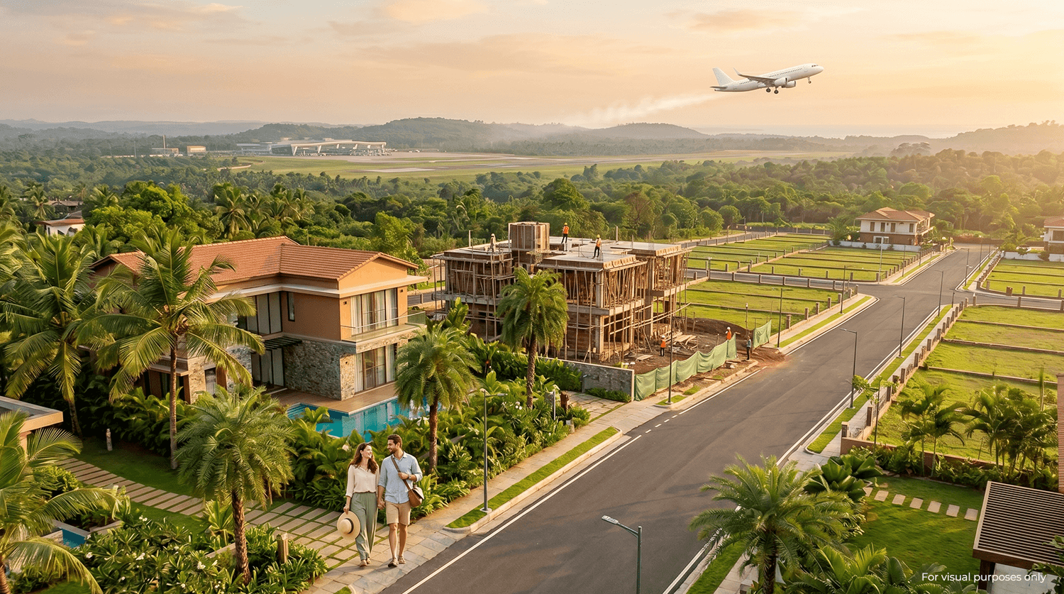 7 Things to Check Before Buying a Plot Near MOPA Airport