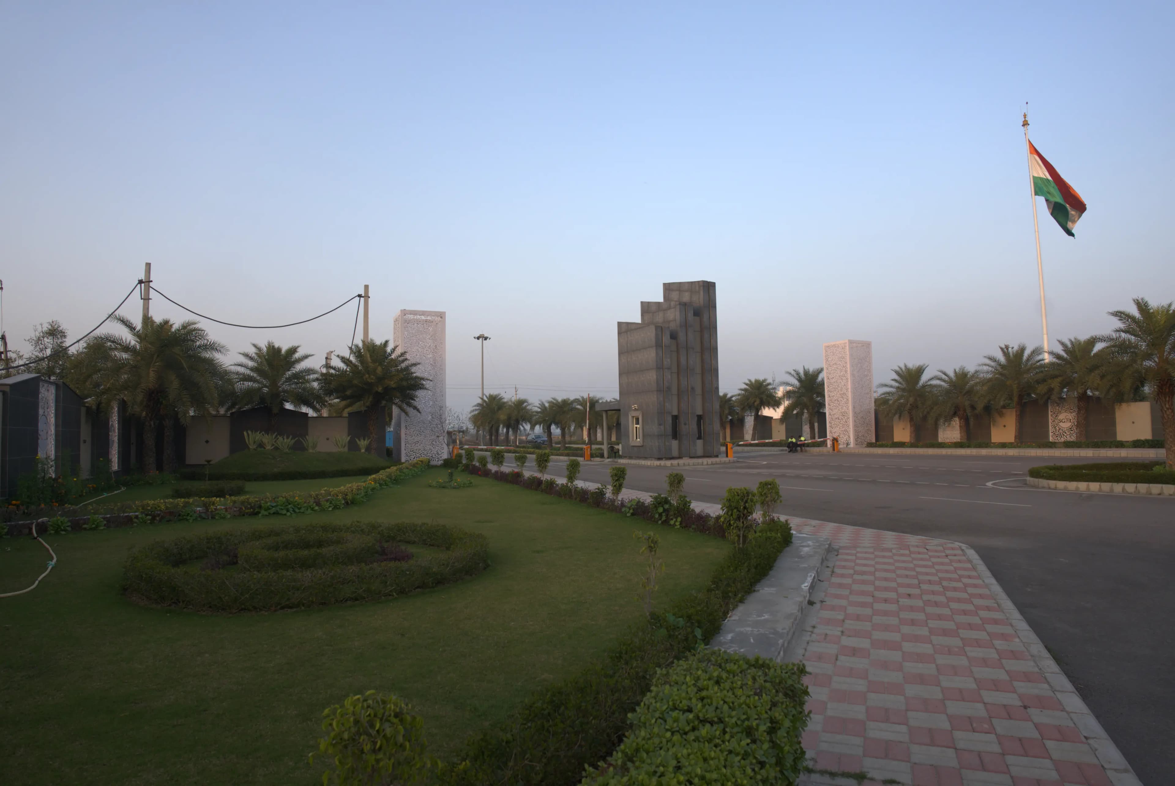 Manicured Green Belt