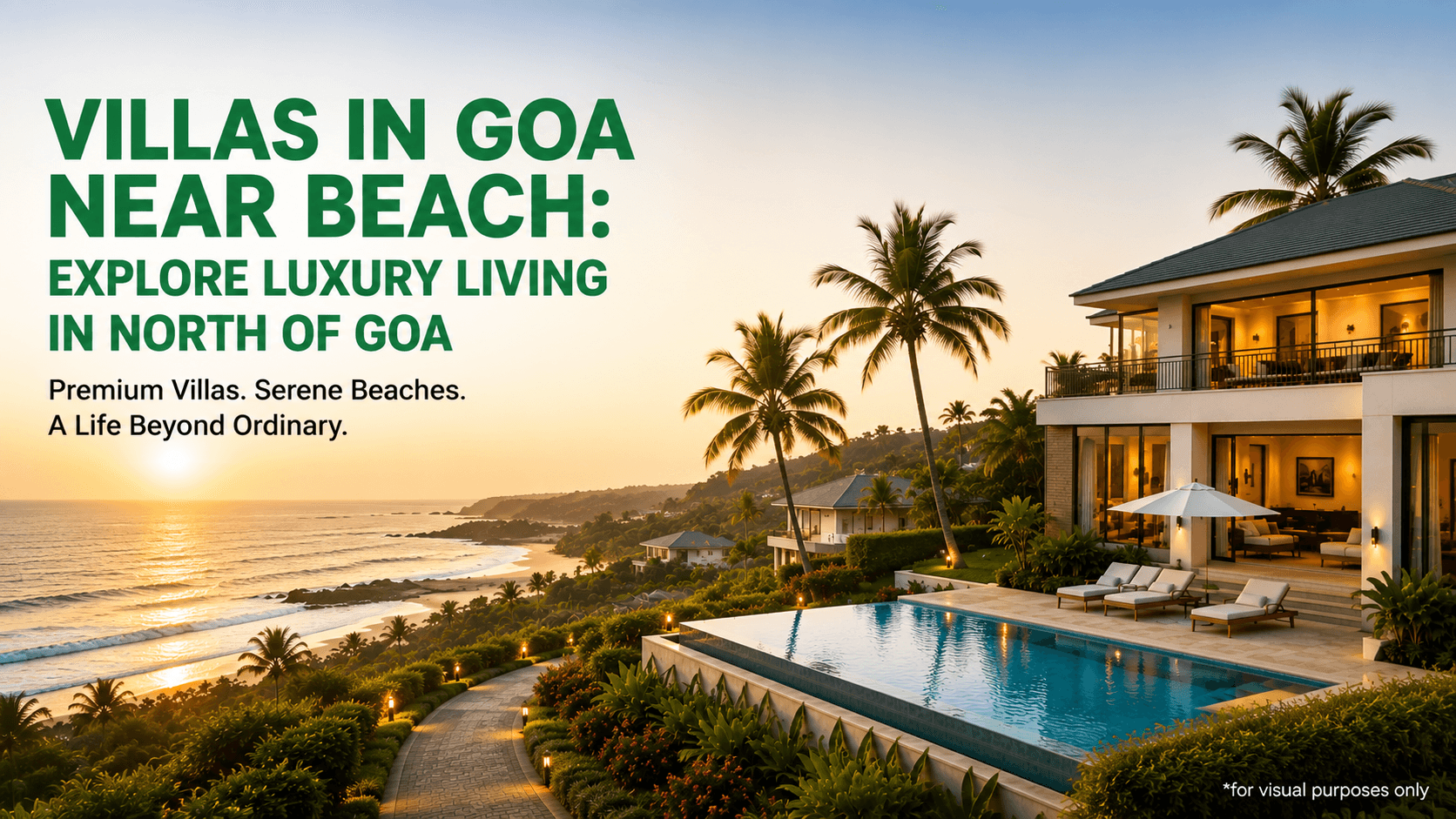 Villas in Goa Near Beach: Explore Luxury Living in North Of Goa