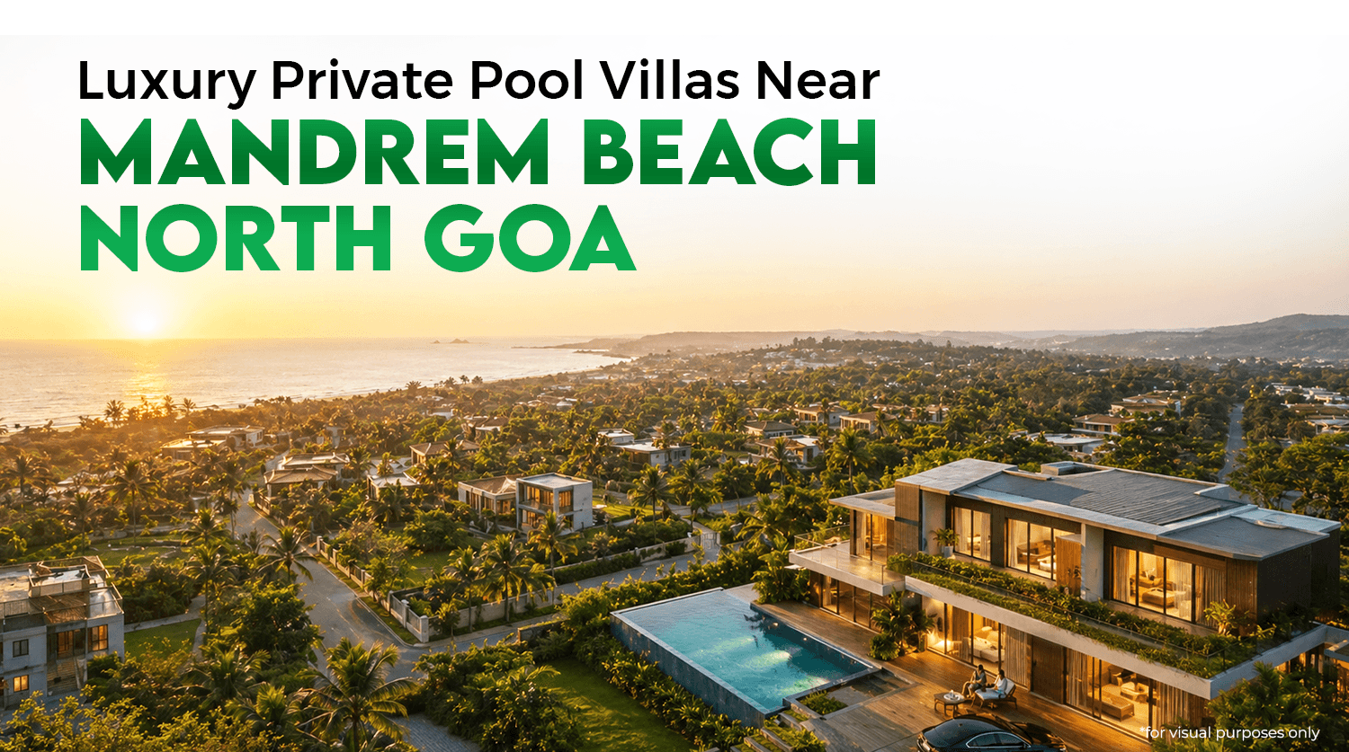 Luxury Private Pool Villas Near Mandrem Beach North Goa