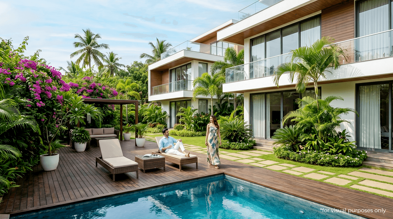 Private Pool Villas in Goa Offering Luxury Living and Rental Income