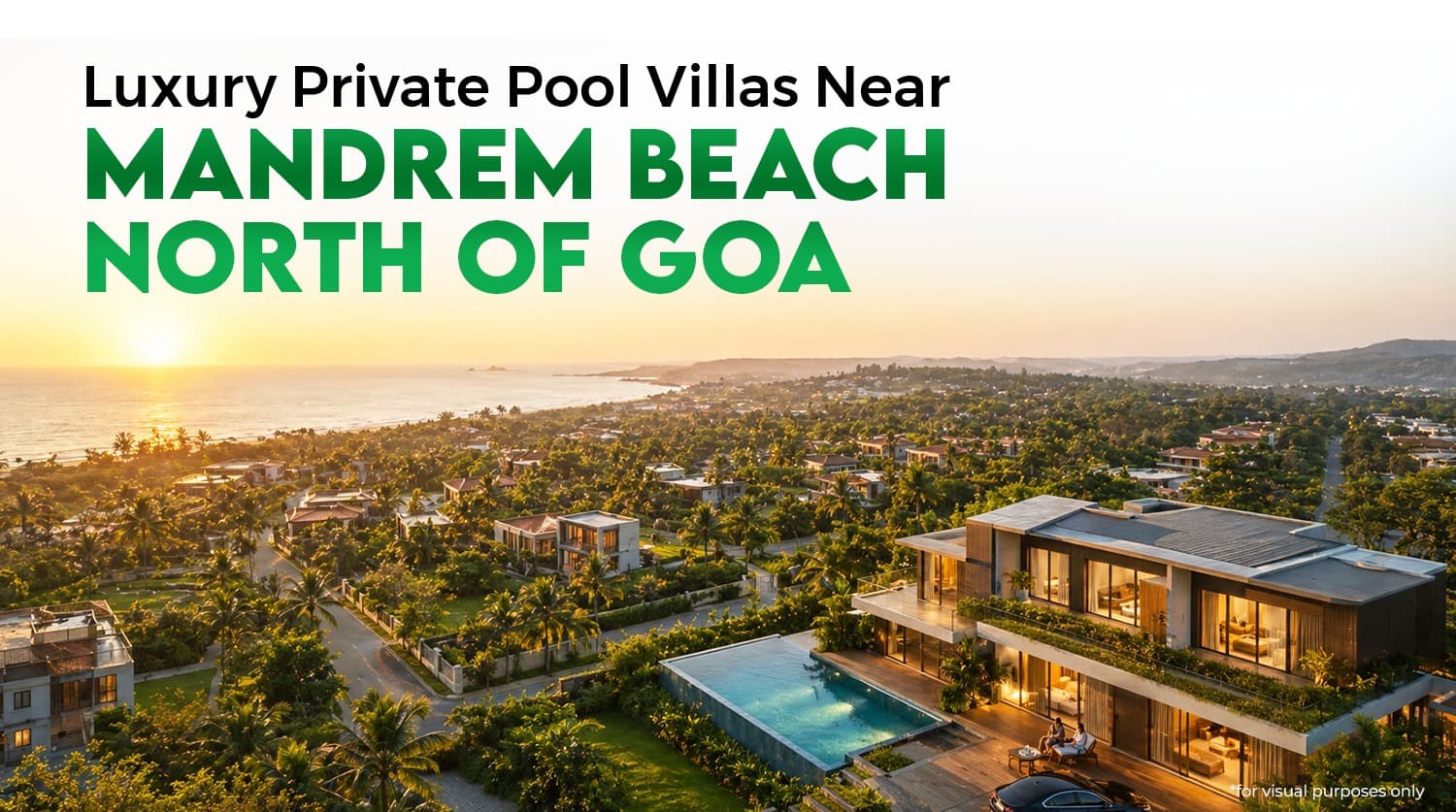 Luxury Private Pool Villas Near Mandrem Beach North Of Goa
